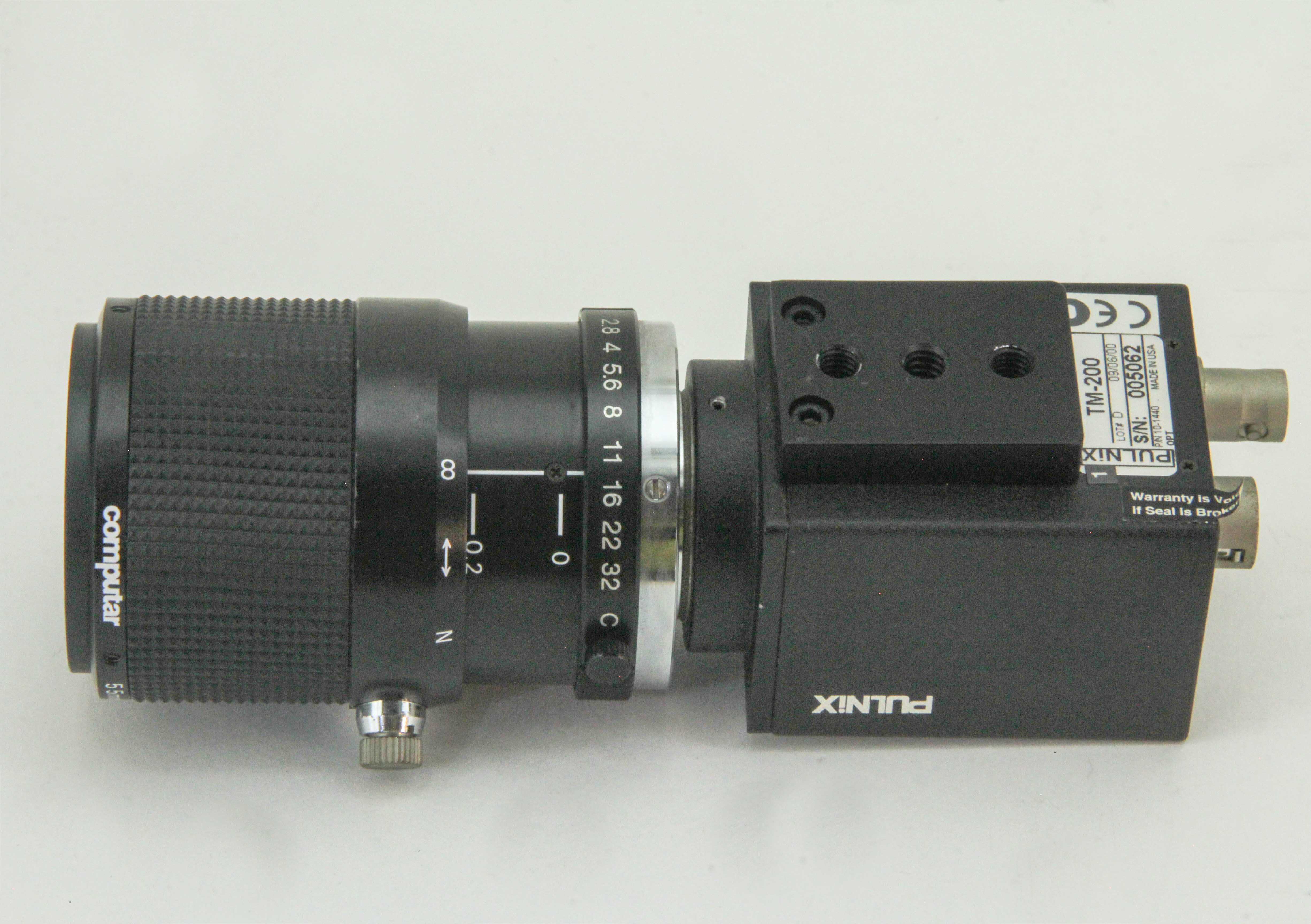 10358 PULNIX CCD CAMERA W/ 200M LENS (10-1440) TM-200 | eBay
